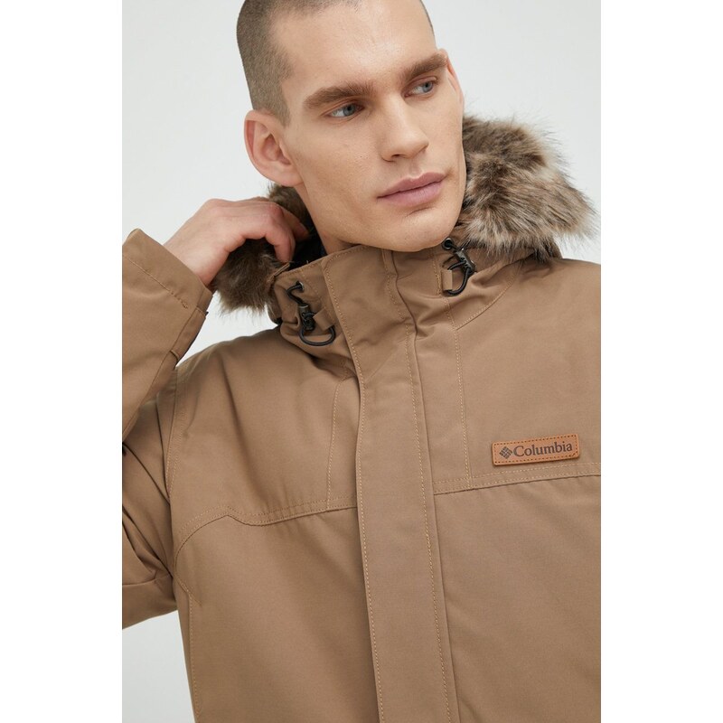Columbia rövid kabát Marquam barna, férfi, téli