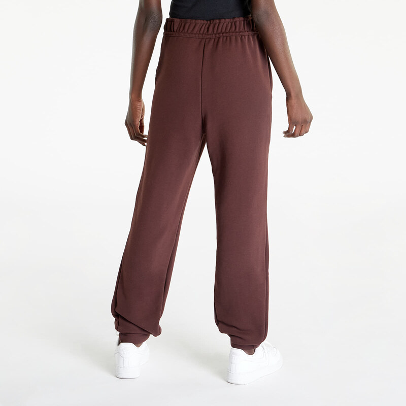 Női melegítőnadrágok Nike Sportswear Modern Fleece Women's High-Waisted French Terry Pants Earth/ Plum Eclipse