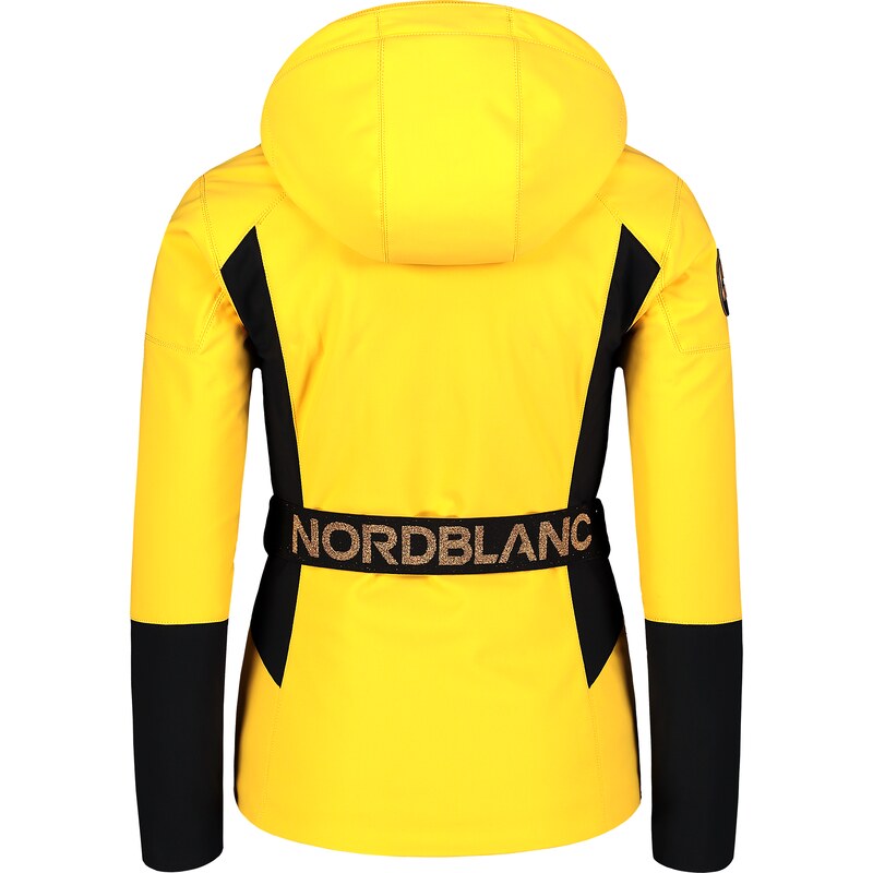 Nordblanc Sárga női softshell sídzseki/síkabát HEROINE