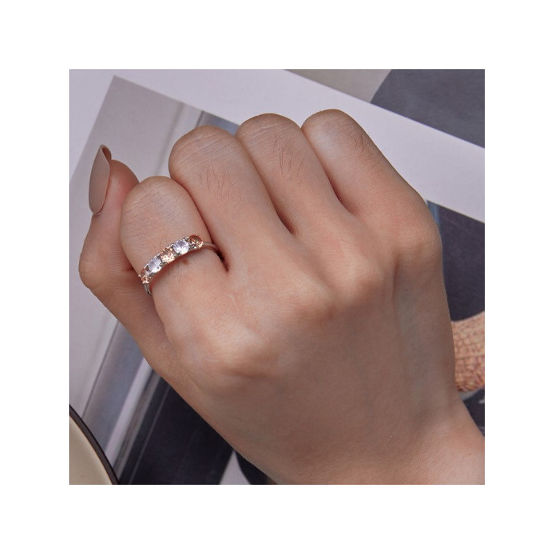 Ékszerkirály Ezüst eljegyzési gyűrű, női, 6-os méret