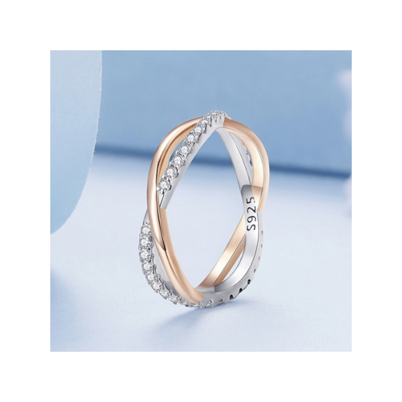 Ékszerkirály Ezüst gyűrű, végtelen, 6-os méret