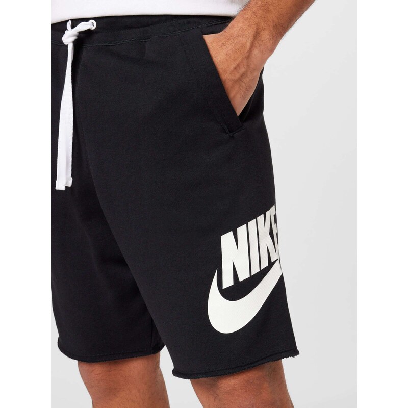 Nike Sportswear Nadrág 'Club Alumni' fekete / fehér