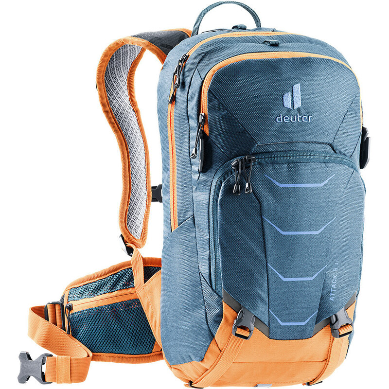Gyermek kerékpáros hátizsák deuter attack 8 jr arctic-mandarin