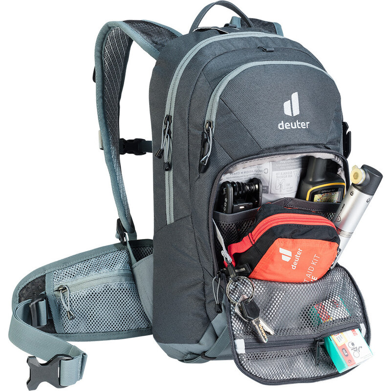 Gyermek kerékpáros hátizsák deuter attack 8 jr arctic-mandarin