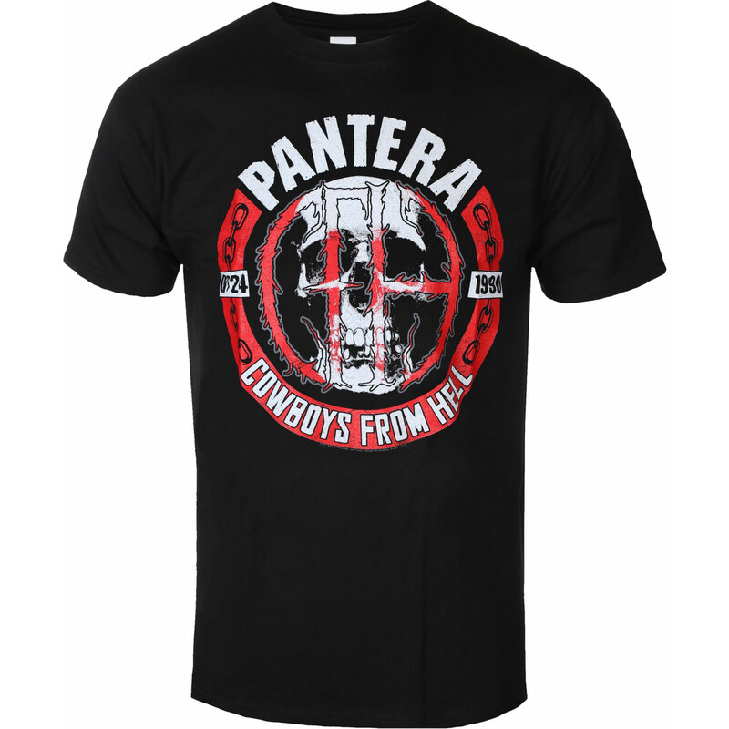 Metál póló férfi Pantera - Skull Circle - NNM - 12547300