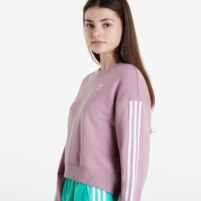 Női kapucnis pulóver adidas Originals Adicolor Sweatshirt Magic Mauve