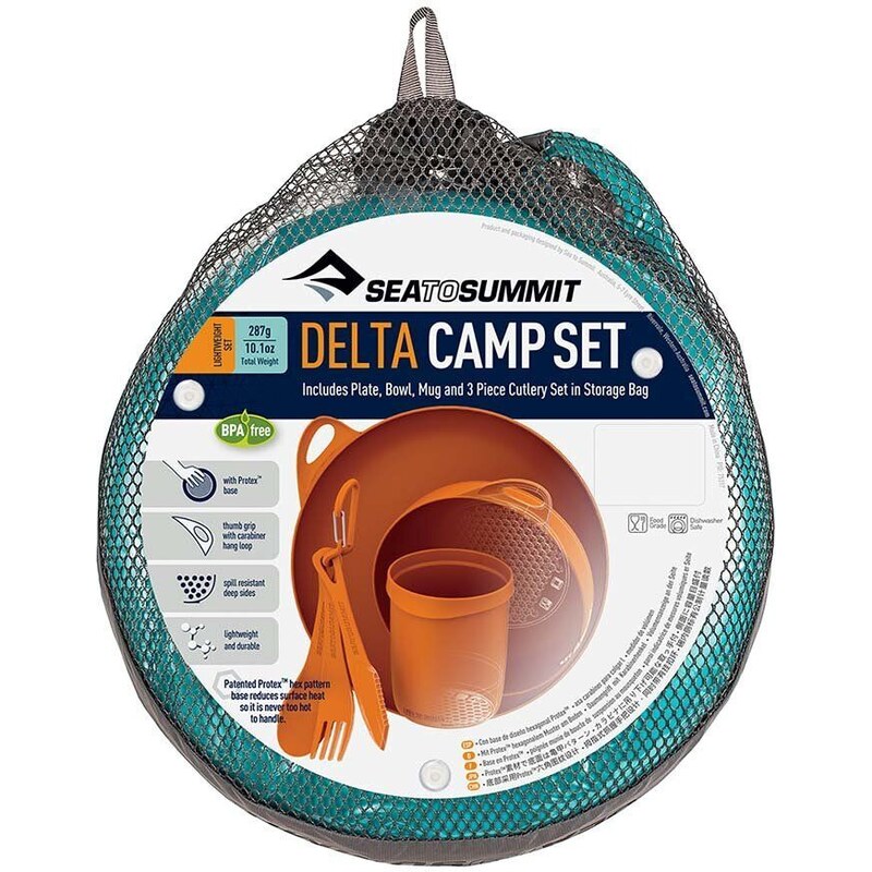 Sea To Summit edénykészlet Delta Camp Set zöld