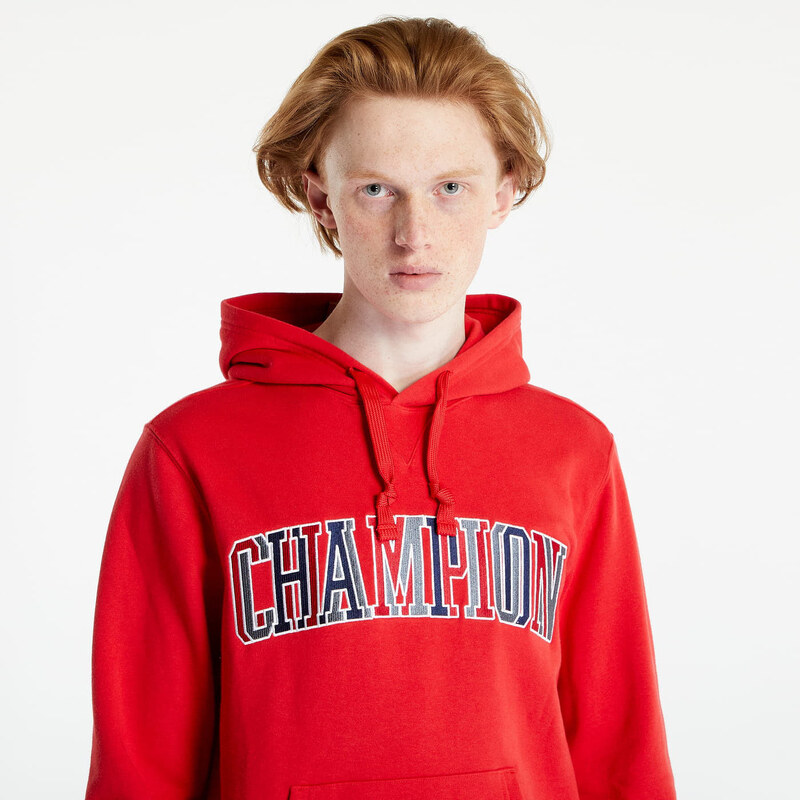Férfi kapucnis pulóver Champion Hooded Sweatshirt Red