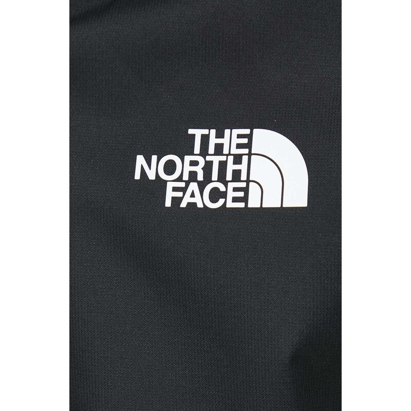 The North Face szabadidős kabát Cropped Quest fekete, átmeneti, oversize