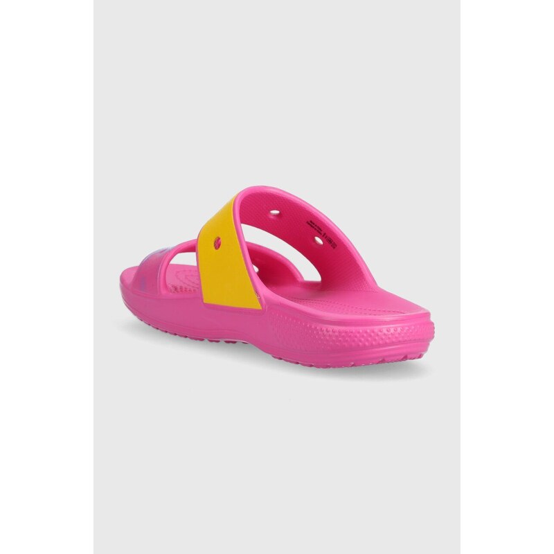 Crocs papucs Classic Ombre Sandal rózsaszín, női, 208282