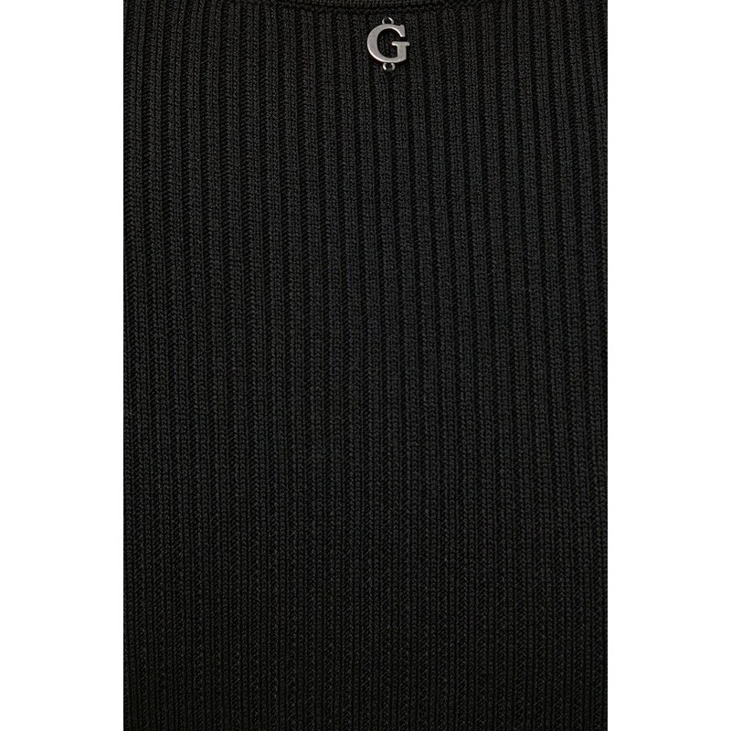 Guess pulóver könnyű, női, fekete, W3GR17 Z2U00