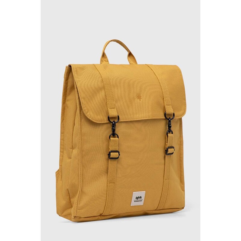 Lefrik hátizsák sárga, nagy, mintás