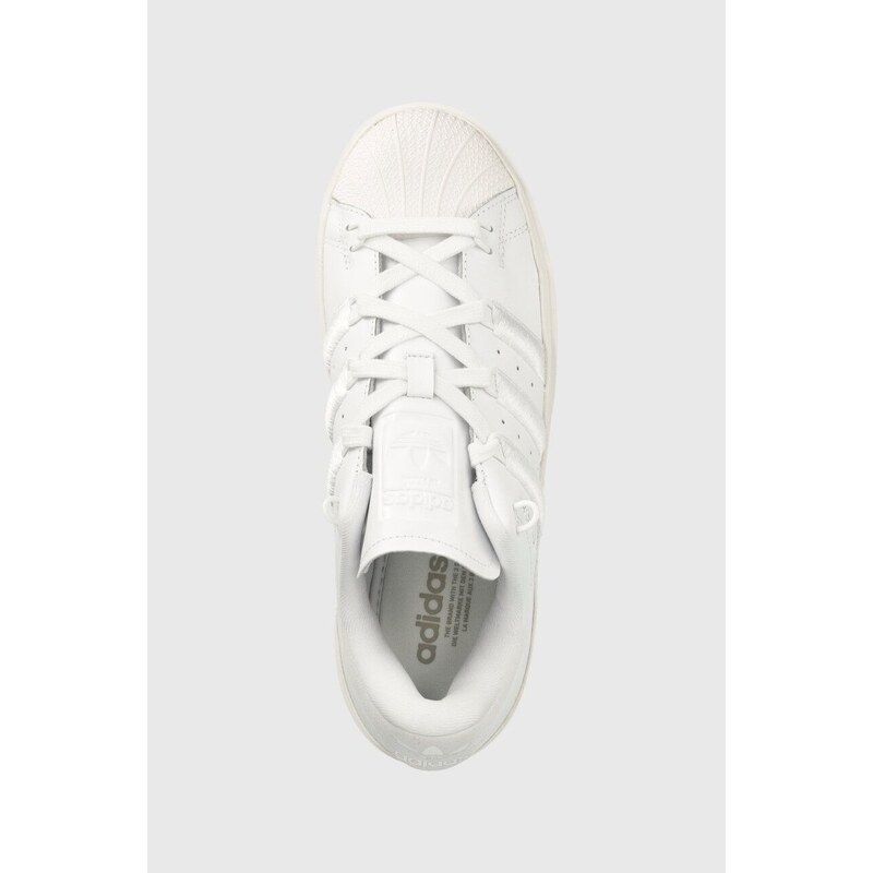 adidas Originals bőr sportcipő Superstar Bonega fehér