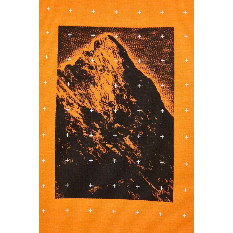 Mammut sportos póló Mountain narancssárga