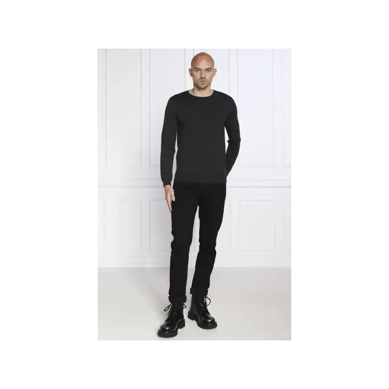 Karl Lagerfeld gyapjú kötött pulóver | regular fit