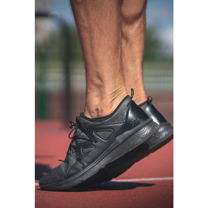 Nordblanc Fekete sportcipő LACES