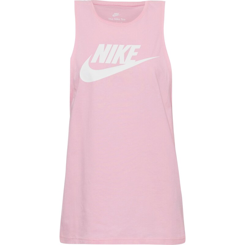 Nike Sportswear Top rózsaszín / fehér