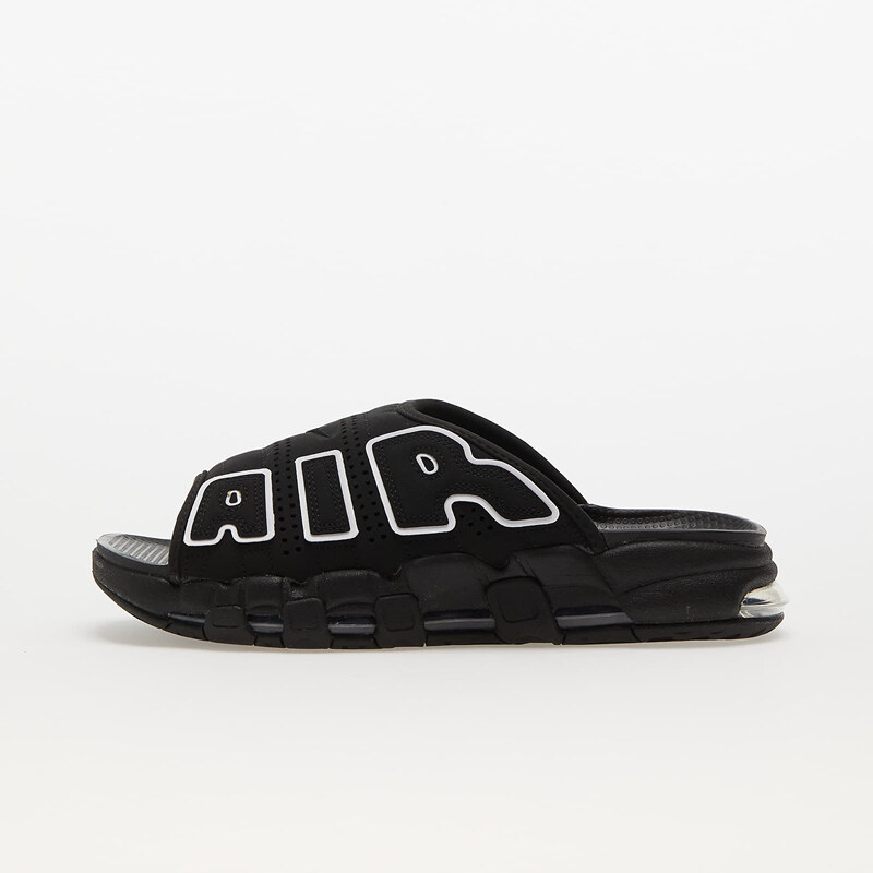 Férfi papucsok Nike Air More Uptempo Black/ White-Black-Clear