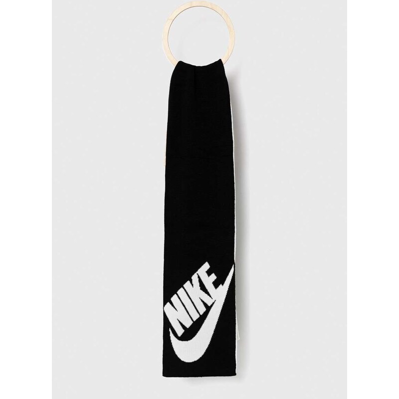 Nike sál fekete, mintás