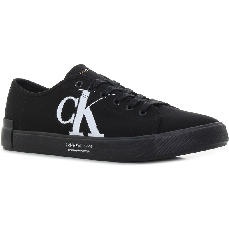 Calvin Klein Vulcanic Low Oversized Brand fekete férfi cipő
