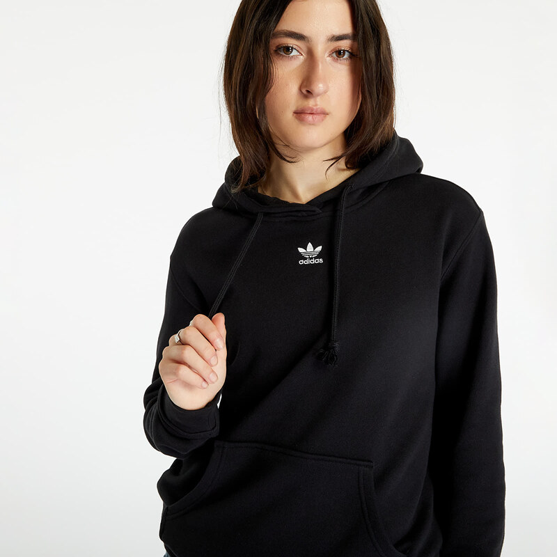 adidas Originals Női kapucnis pulóver adidas Adicolor Essentials Regular Hoodie Black