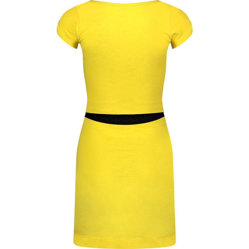 Nordblanc Sárga női ruha WAISTLINE