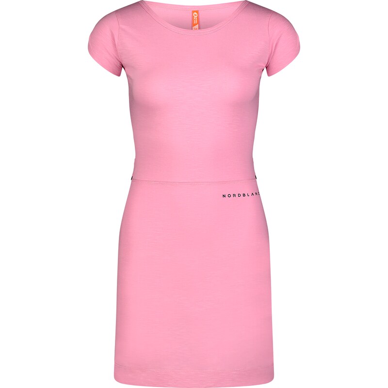 Nordblanc Rózsaszín női ruha WAISTLINE