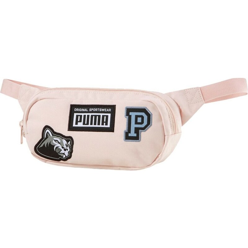 Két rekeszes halvány pink vászon övtáska Puma