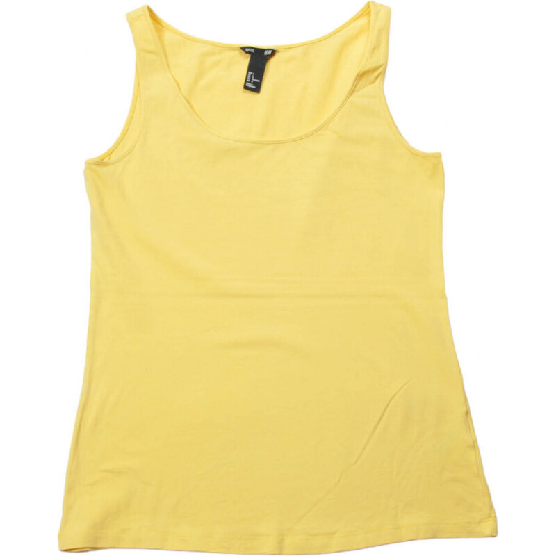 Női pántos trikó, sárga színű, L-es méret, H&M