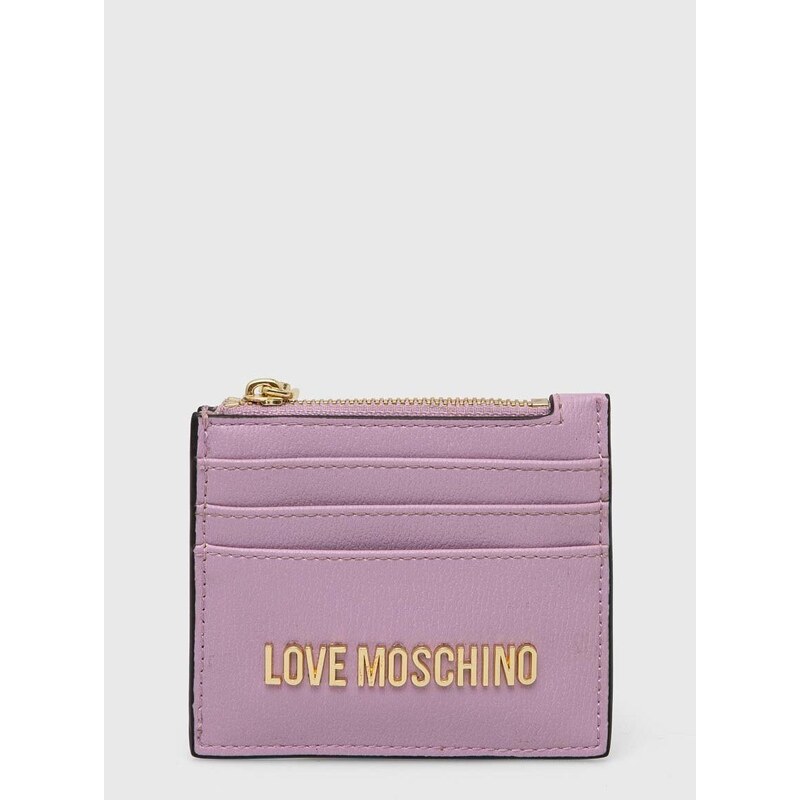 Love Moschino kártyatartó lila
