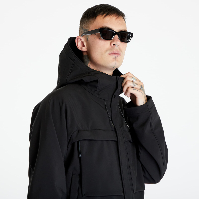 Férfi kabát C.P. Company C.P. Shell-R Hooded Jacket Black