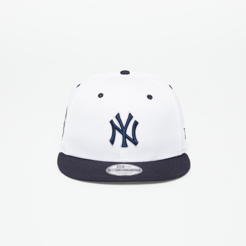 Sapka New Era New York Yankees White Crown Patch 9Fifty Snapback Cap Optic White/ Navy