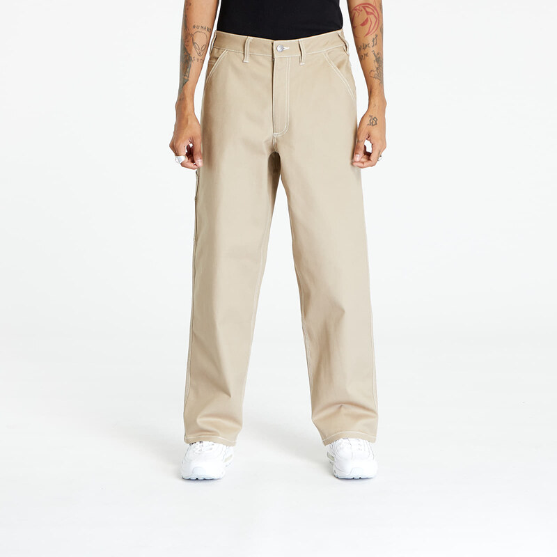 Férfi farmer Nike Life Men's Carpenter Pants Khaki/ Khaki