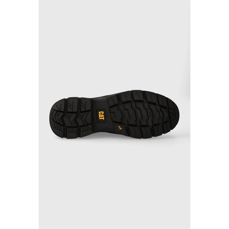 Caterpillar velúr cipő LEVERAGE fekete, férfi, P725150