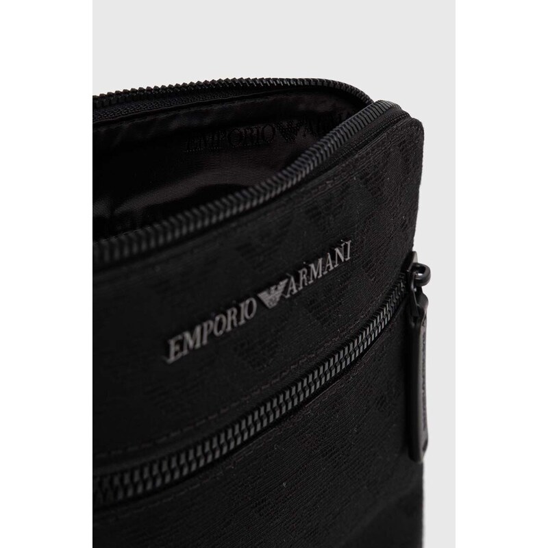 Emporio Armani táska fekete, férfi