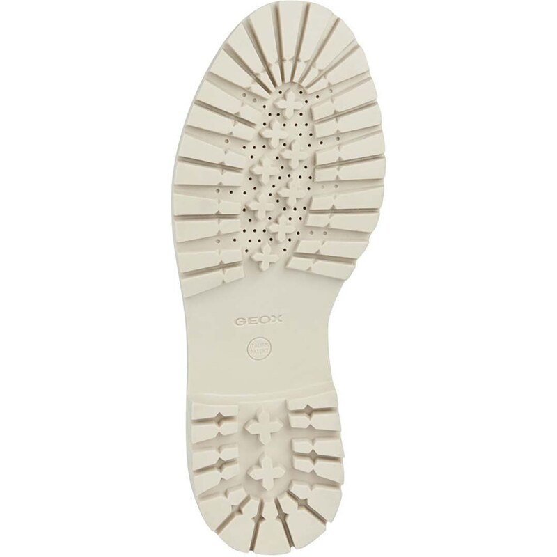 Geox magasszárú cipő velúrból D IRIDEA B barna, női, lapos talpú, D04HRB 00023 C6000