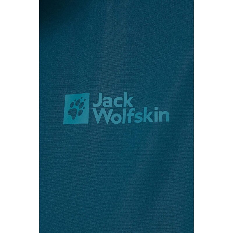 Jack Wolfskin szabadidős kabát Stormy Point zöld