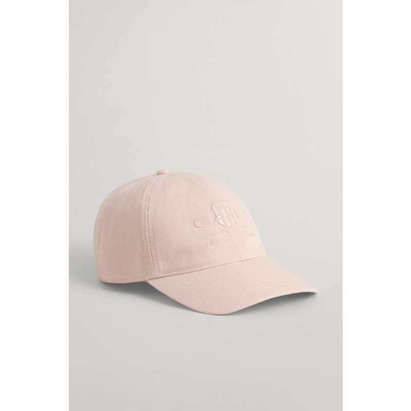 SAPKA GANT UNISEX. TONAL SHIELD CAP rózsaszín S/M