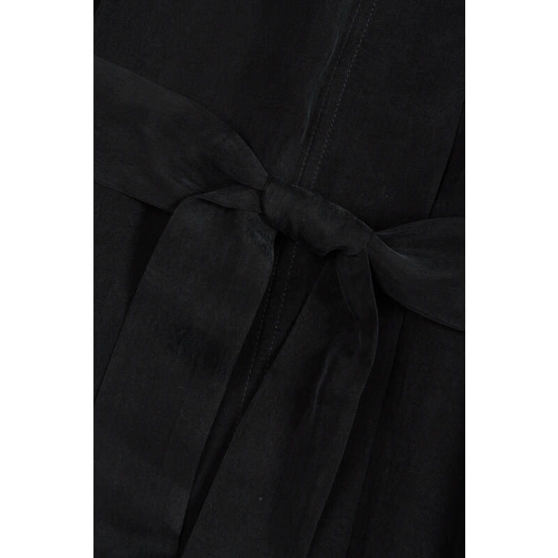 RUHA GANT RELAXED UTILITY SHIRT DRESS fekete 34