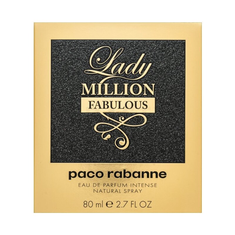 Paco Rabanne Lady Million Fabulous Intense Eau de Parfum nőknek 80 ml