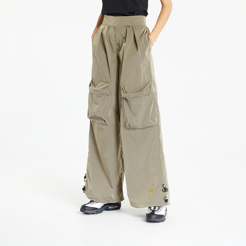 Női susogós nadrágok Nike Sportswear Tech Pack Repel Women's Pants Khaki/ Black/ Matte Olive/ Bronzine