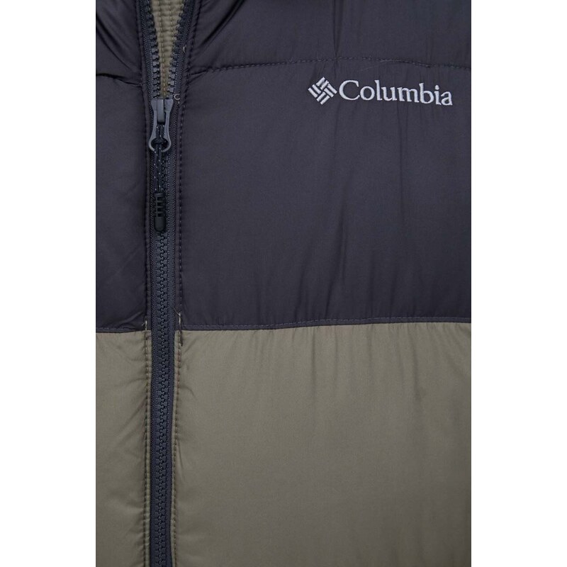 Columbia rövid kabát férfi, zöld, téli
