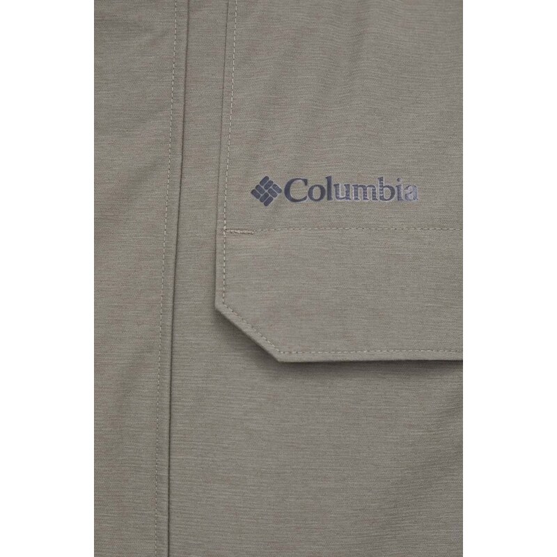 Columbia rövid kabát férfi, zöld, átmeneti