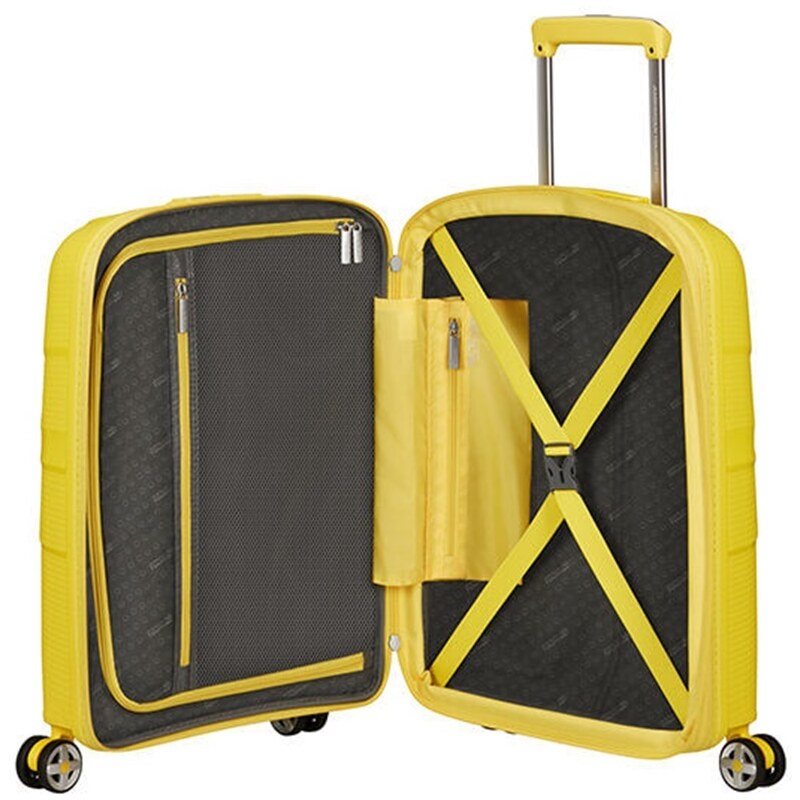 American Tourister STARVIBE négykerekű citromsárga kabinbőrönd 146370-A031