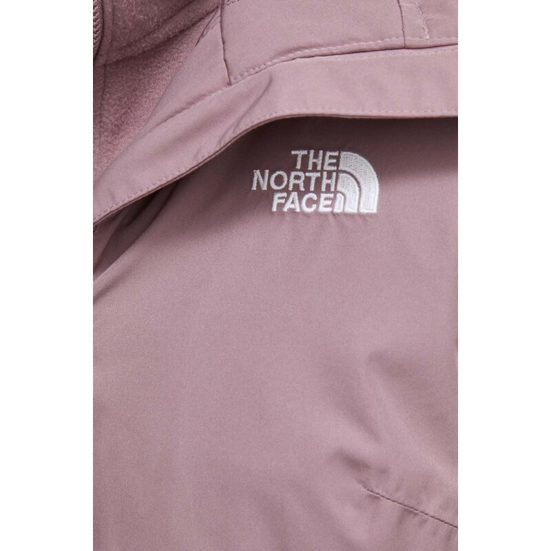 The North Face rövid kabát női, lila, átmeneti