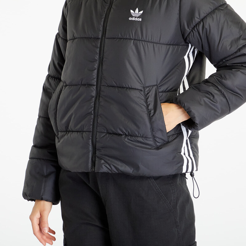 Női pufi-dzseki adidas Originals Adicolor Puffer Jacket Black
