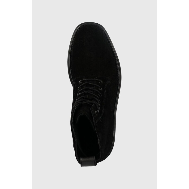 Gant velúr cipő Boggar fekete, férfi, 27643329.G00
