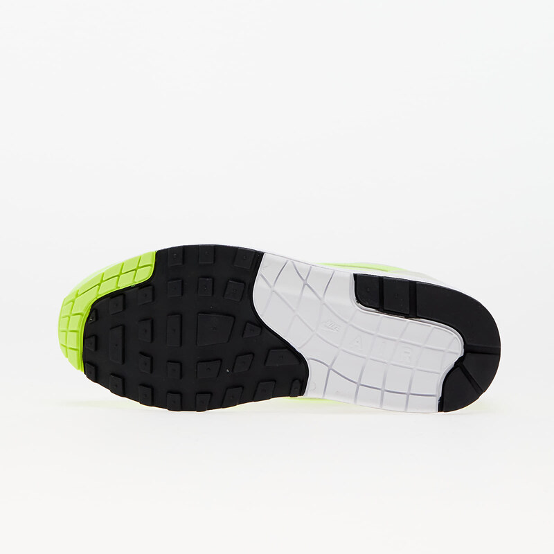 Nike W Air Max 1 '87 White/ Volt-Sea Glass-Black, Női alacsony szárú sneakerek