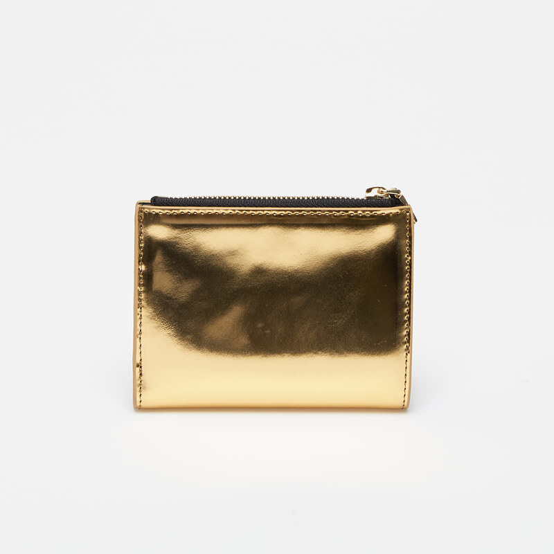 Férfi pénztárca Diesel Bi-Fold Zip Wallet Gold
