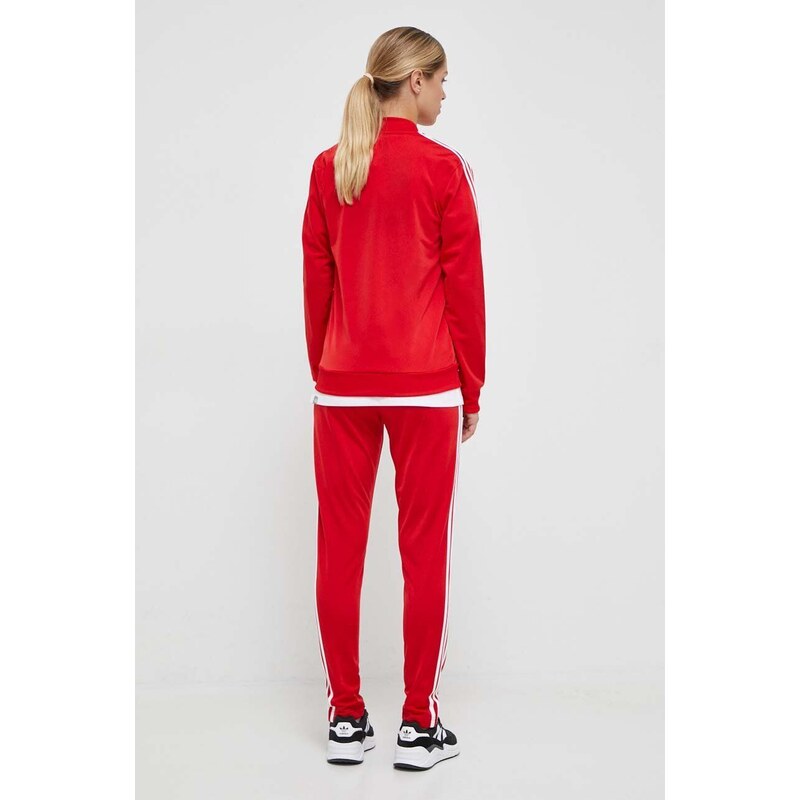 adidas melegítő szett piros, női, IJ8784